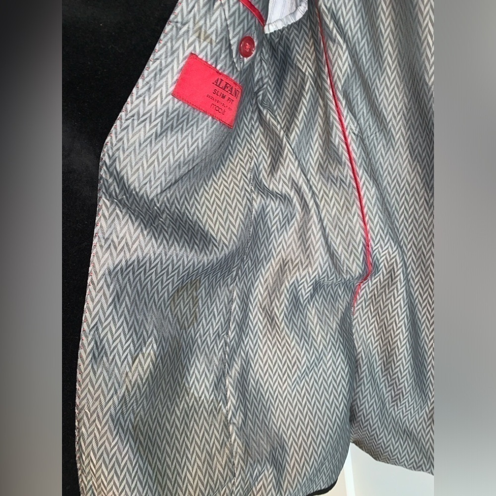 Men’s Alfani Velvet Blazer size 40L - Picture 9 of 10